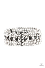 Load image into Gallery viewer, oak-sisters-jewelry-gloss-over-the-details-black-bracelet-paparazzi-accessories-by-lisa