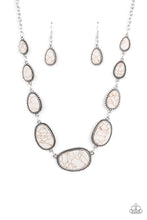 Load image into Gallery viewer, oak-sisters-jewelry-elemental-eden-white-necklace-paparazzi-accessories-by-lisa