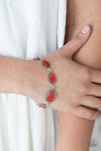 Load image into Gallery viewer, Paparazzi 🔆 Elemental Exploration - Red Bracelet