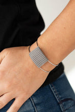 Load image into Gallery viewer, Paparazzi 🔆 Free Expression - Silver Bracelet