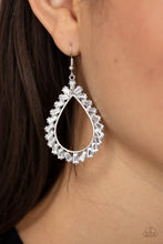 Load image into Gallery viewer, Paparazzi 🔆Stay Sharp - White Earrings