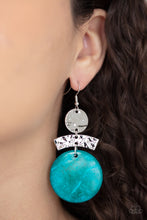 Load image into Gallery viewer, Paparazzi 🔆 Diva Of My Domain - Blue Earrings