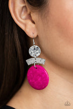Load image into Gallery viewer, Paparazzi 🔆 Diva Of My Domain - Pink Earrings