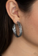 Load image into Gallery viewer, Paparazzi π Laurel Gardens - Silver Earrings