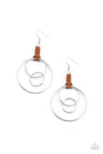 Load image into Gallery viewer, oak-sisters-jewelry-fearless-fusion-brown-earrings-paparazzi-accessories-by-lisa
