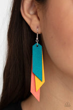 Load image into Gallery viewer, Paparazzi π Suede Shade - Mult Earrings