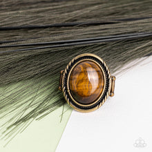 Load image into Gallery viewer, Paparazzi 🔆 Stone Terrarium - Brass Ring