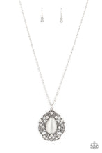 Load image into Gallery viewer, oak-sisters-jewelry-bewitched-beam-white-necklace-paparazzi-accessories-by-lisa