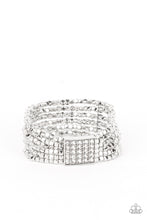 Load image into Gallery viewer, oak-sisters-jewelry-star-studded-showcase-white-paparazzi-accessories-by-lisa