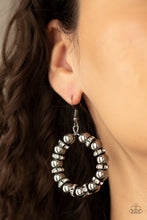 Load image into Gallery viewer, Paparazzi 🔆Cosmic Halo - Black Earrings