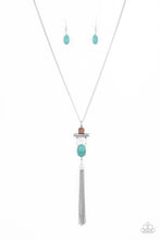 Load image into Gallery viewer, oak-sisters-jewelry-natural-novice-blue-2698-paparazzi-accessories-by-lisa
