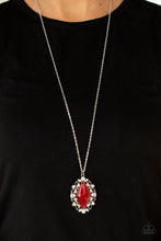 Load image into Gallery viewer, Paparazzi π Exquisitely Enchanted - Red Necklace