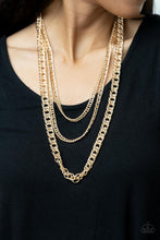 Load image into Gallery viewer, Paparazzi 🔆 Chain of Champions - Gold Necklace