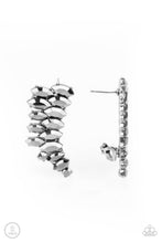 Load image into Gallery viewer, oak-sisters-jewelry-explosive-elegance-silver-post earrings-paparazzi-accessories-by-lisa