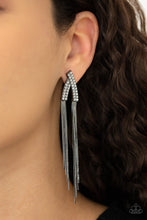 Load image into Gallery viewer, Paparazzi 🔆 It Takes Two To TASSEL - Black Post Earrings