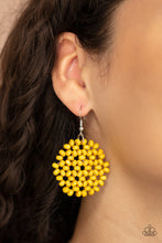 Load image into Gallery viewer, Paparazzi 🔆Summer Escapade - Yellow Earrings