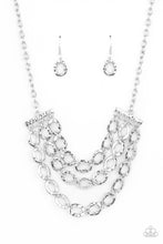 Load image into Gallery viewer, oak-sisters-jewelry-repeat-after-me-silver-necklace-paparazzi-accessories-by-lisa