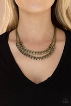 Load image into Gallery viewer, Paparazzi 🔆 Urban Culture - Brass Necklace