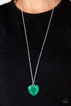 Load image into Gallery viewer, Paparazzi π Warmhearted Glow - Green Necklace