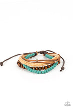 Load image into Gallery viewer, oak-sisters-jewelry-stack-to-basics-blue-bracelet-paparazzi-accessories-by-lisa