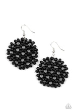 Load image into Gallery viewer, oak-sisters-jewelry-summer-escapade-black-earrings-paparazzi-accessories-by-lisa