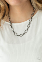 Load image into Gallery viewer, Paparazzi 🔆 Defined Drama - Black Necklace
