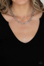 Load image into Gallery viewer, Paparazzi 🔆 Defined Drama - Silver Necklace
