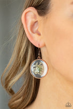 Load image into Gallery viewer, Paparazzi π Happily Ever Eden - Copper Earrings