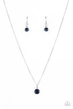 Load image into Gallery viewer, oak-sisters-jewelry-undeniably-demure-blue-necklace-paparazzi-accessories-by-lisa