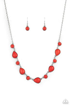 Load image into Gallery viewer, oak-sisters-jewelry-heavenly-teardrops-red-paparazzi-accessories-by-lisa
