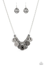 Load image into Gallery viewer, oak-sisters-jewelry-to-coin-a-phrase-black-necklace-paparazzi-accessories-by-lisa