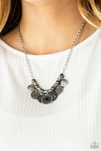 Load image into Gallery viewer, Paparazzi 🔆 To Coin A Phrase - Black Necklace