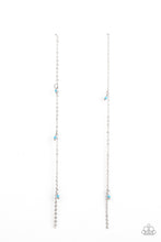 Load image into Gallery viewer, oak-sisters-jewelry-dauntlessly-dainty-blue-post earrings-paparazzi-accessories-by-lisa