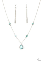 Load image into Gallery viewer, oak-sisters-jewelry-romantic-rendezvous-blue-necklace-paparazzi-accessories-by-lisa