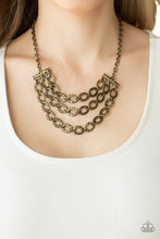 Load image into Gallery viewer, Paparazzi 🔆 Repeat After Me - Brass Necklace