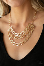 Load image into Gallery viewer, Paparazzi π Repeat After Me - Gold Necklace