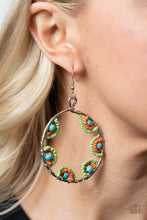 Load image into Gallery viewer, Paparazzi π Off The Rim - Multi Earrings