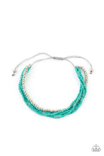 Load image into Gallery viewer, oak-sisters-jewelry-all-beaded-up-blue-bracelet-paparazzi-accessories-by-lisa