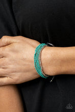 Load image into Gallery viewer, Paparazzi 🔆 All Beaded Up - Blue Bracelet