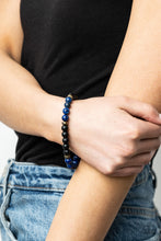 Load image into Gallery viewer, Paparazzi 🔆 Petrified Powerhouse - Blue Bracelet