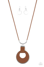 Load image into Gallery viewer, oak-sisters-jewelry-luxe-crush-brown-necklace-paparazzi-accessories-by-lisa