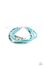 Load image into Gallery viewer, oak-sisters-jewelry-holographic-hike-blue-bracelet-paparazzi-accessories-by-lisa