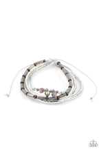 Load image into Gallery viewer, oak-sisters-jewelry-holographic-hike-silver-bracelet-paparazzi-accessories-by-lisa