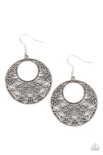 Load image into Gallery viewer, oak-sisters-jewelry-vineyard-romance-silver-earrings-paparazzi-accessories-by-lisa