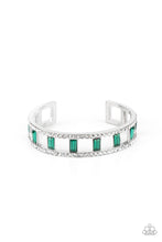 Load image into Gallery viewer, oak-sisters-jewelry-industrial-icing-green-bracelet-paparazzi-accessories-by-lisa