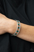 Load image into Gallery viewer, Paparazzi 🔆 Industrial Icing - Green Bracelet