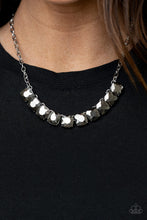 Load image into Gallery viewer, Paparazzi 🔆 Radiance Squared - Silver Necklace