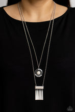 Load image into Gallery viewer, Paparazzi π Sunburst Rustica - White Necklace