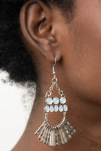 Load image into Gallery viewer, Paparazzi 🔆 A FLARE For Fierceness - White Earrings