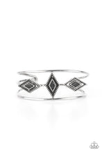 Load image into Gallery viewer, oak-sisters-jewelry-desert-diamondback-black-bracelet-paparazzi-accessories-by-lisa
